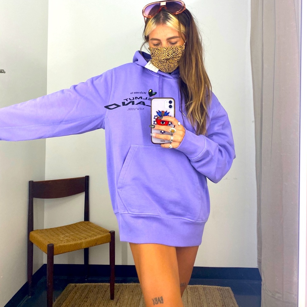 helmut lang hoodie fall winter 2020